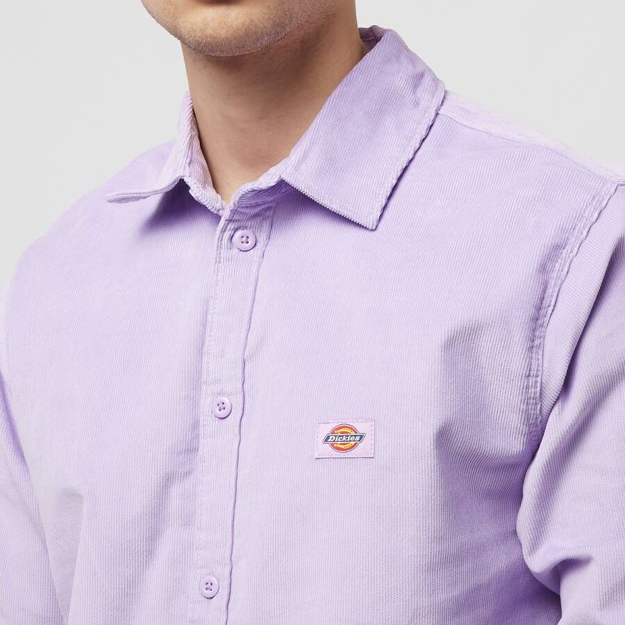 Dickies Wilsonville Shirt Ls Lange mouwen Kleding purple rose maat: S beschikbare maaten:S