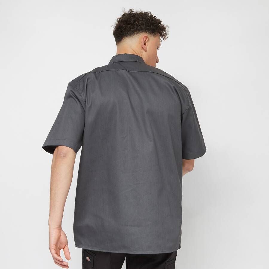 Dickies Work Shirt Short Sleeve Rec Korte mouwen Kleding charcoal grey maat: S beschikbare maaten:S M L XL