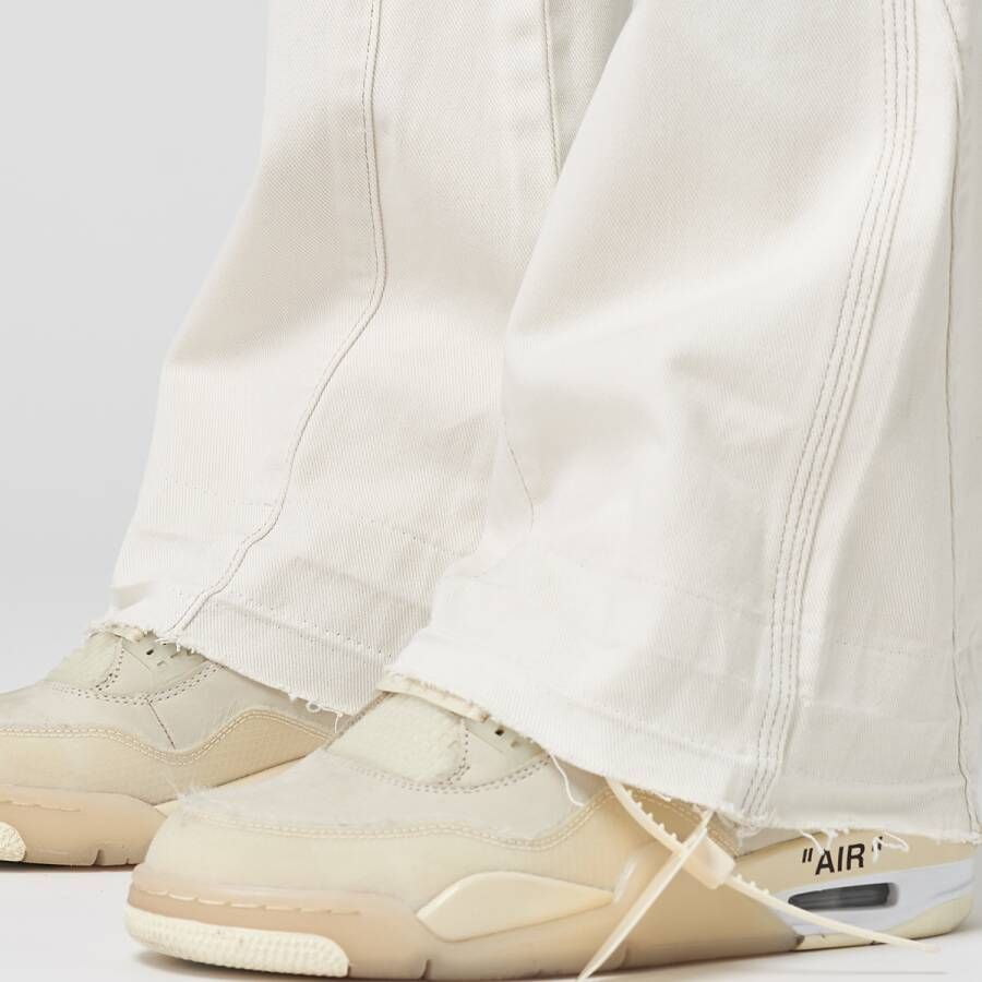 EightyFive 85 Contrast Flared Jeans Spijkerbroeken Kleding off white maat: 29 beschikbare maaten:29