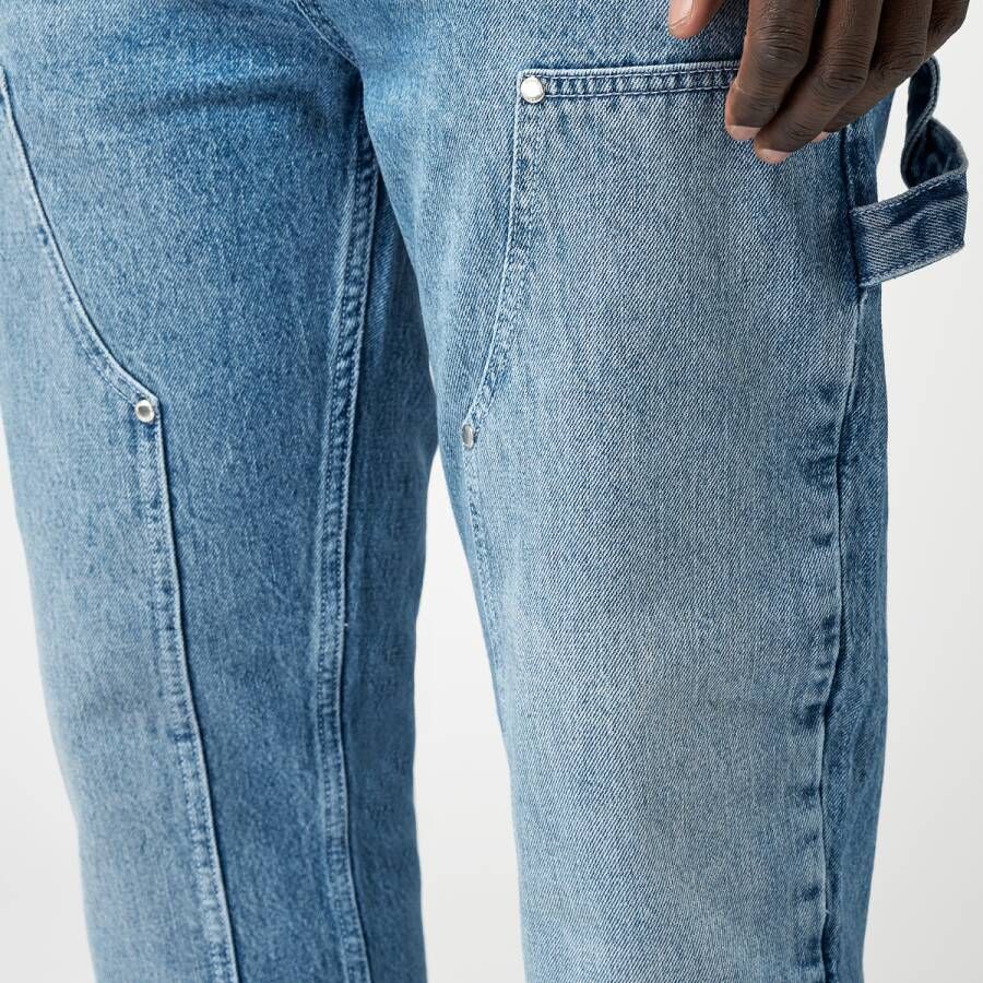 EightyFive 85 Zipped Carpenter Jeans Spijkerbroeken Kleding dark blue maat: 29 beschikbare maaten:29 33