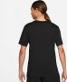 Jordan Air Wordmark T-shirt Zwart Wit Rood Black Heren - Thumbnail 4