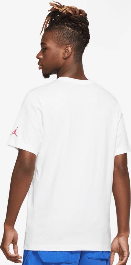 Jordan Brand Graphic T-shirt T-shirts Kleding white polarized blue maat: S beschikbare maaten:S