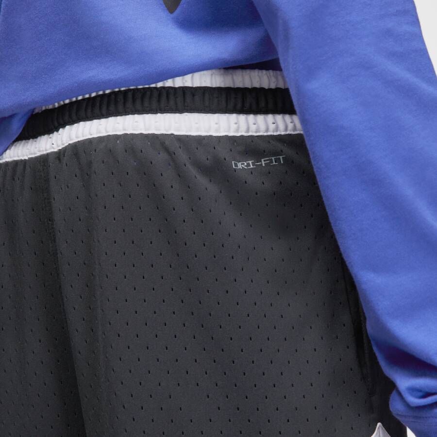 Jordan Dri-fit Sport Diamond Shorts Sportshorts Kleding black white white white maat: S beschikbare maaten:S