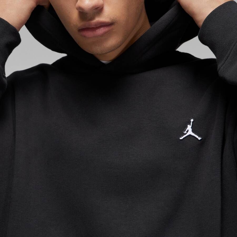 Jordan Essential Fleece Hoodie Hoodies Kleding black white maat: XL beschikbare maaten:S M L XL