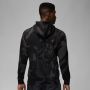 Jordan All Over Print Fleece Hoodie Black Heren - Thumbnail 3