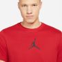Jordan Jumpman Logo Crew Neck T-shirt Rood Zwart Red Heren - Thumbnail 7