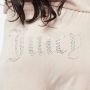 Juicy Couture Trainingsbroek met vaste persplooien model 'TINA' - Thumbnail 4