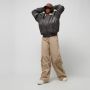 Karl Kani Chest Retro Bomber Jacket Bomberjacks Kleding anthracite maat: XL beschikbare maaten:XS S M L XL - Thumbnail 3