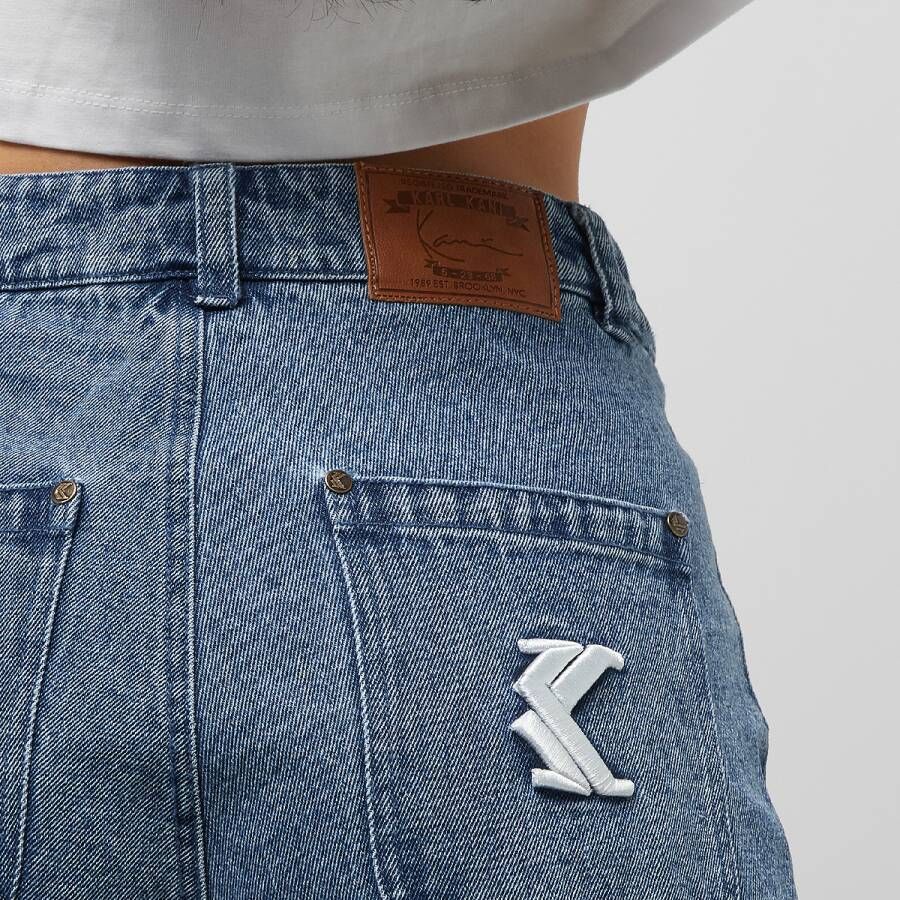 Karl Kani Og Denim Shorts Vintage Jeansshorts Kleding indigo blue maat: 25 beschikbare maaten:25 26 27 28 29