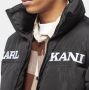 Karl Kani Retro Essential Puffer Jacket Pufferjassen Kleding black maat: XXL beschikbare maaten:S L XL XXL - Thumbnail 4