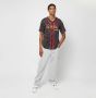 Karl Kani Serif Pinstripe Baseball Shirt Korte mouwen Kleding black red white maat: XL beschikbare maaten:S M L XL - Thumbnail 3