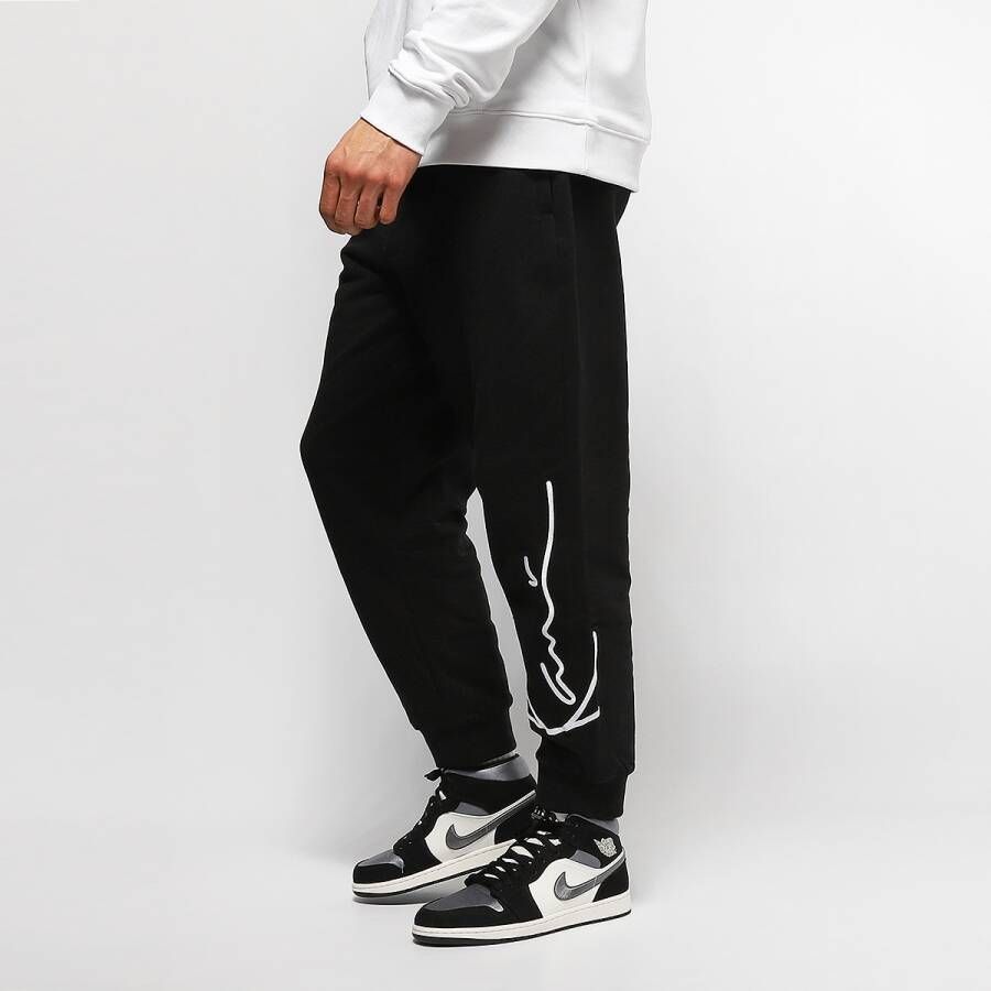 Karl Kani Signature Retro Sweatpants Trainingsbroeken Kleding black white maat: XL beschikbare maaten:XS S XL