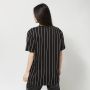 Karl Kani Small Signature Essential Pinstripe Os Tee T-shirts Kleding black white maat: XS beschikbare maaten:XS S M L - Thumbnail 2