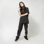 Karl Kani Small Signature Essential Pinstripe Os Tee T-shirts Kleding black white maat: XS beschikbare maaten:XS S M L - Thumbnail 4