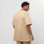 Karl Kani Beige Pinstripe T-shirt Beige Heren - Thumbnail 5