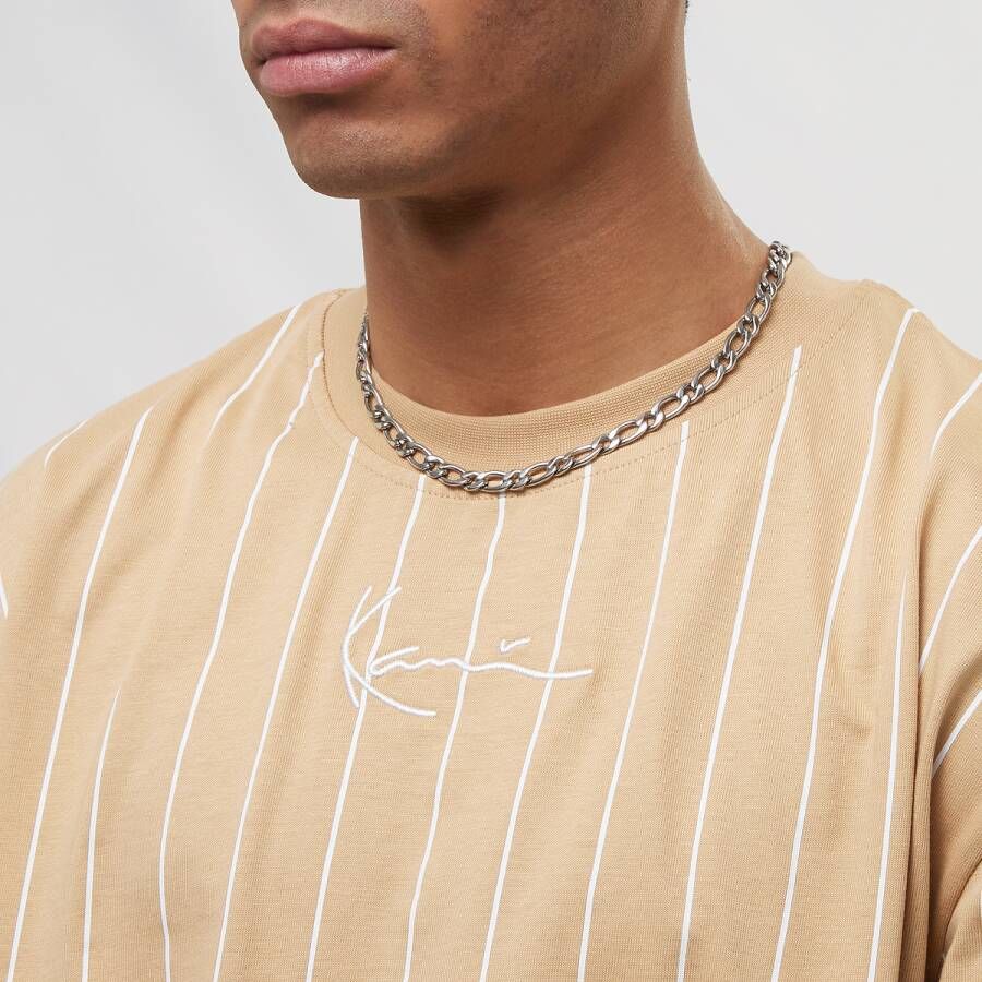 Karl Kani Small Signature Pinstripe Tee