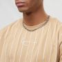 Karl Kani Beige Pinstripe T-shirt Beige Heren - Thumbnail 6