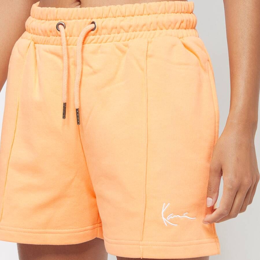 Karl Kani Small Signature Sweat Shorts Sportshorts Kleding orange maat: XXS beschikbare maaten:XXS L