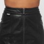 Karl Kani X Stranger Things Patched Synthetic Leather Skirt Rokken Kleding black maat: XS beschikbare maaten:XS S M L - Thumbnail 4