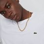 Lacoste Short Sleeved Crew Neck T-shirts Kleding white maat: XXL beschikbare maaten:S M L XL XXL - Thumbnail 7