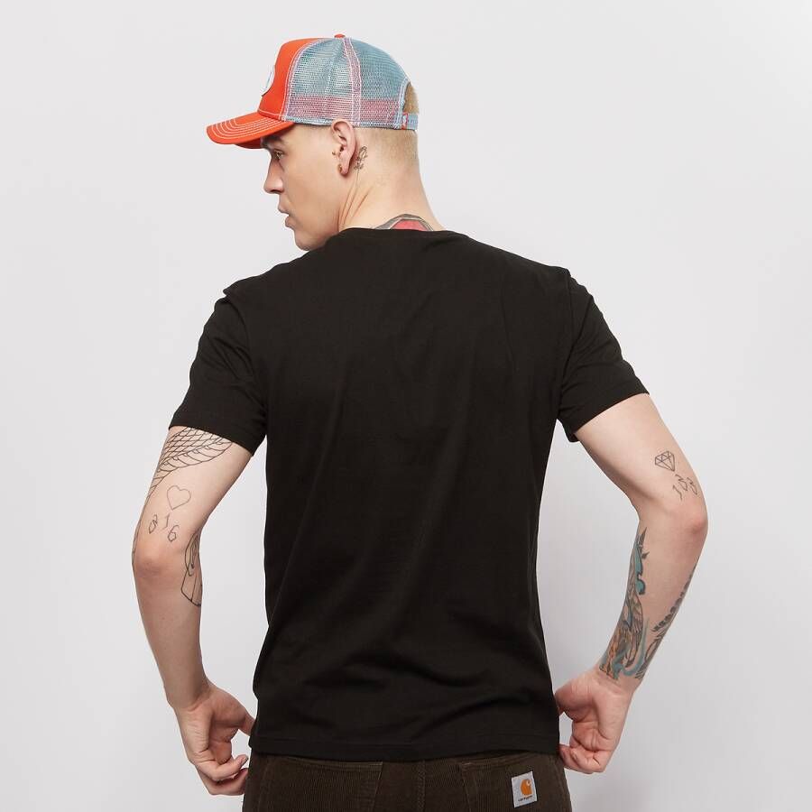Lacoste Short Sleeved Crew Neck T-shirts Kleding black maat: S beschikbare maaten:S M L XL XXL