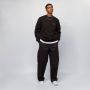 Lacoste Zwarte Heren Sweatshirt met Geribbelde Zoom en Manchetten Black Heren - Thumbnail 9