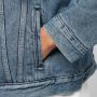 Levi's Blauwe Katoenen Blazer met Lange Mouwen en Automatische Knopen Blue Heren - Thumbnail 8