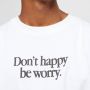 Market Aarde Op Vuur Smiley Tee White Heren - Thumbnail 3