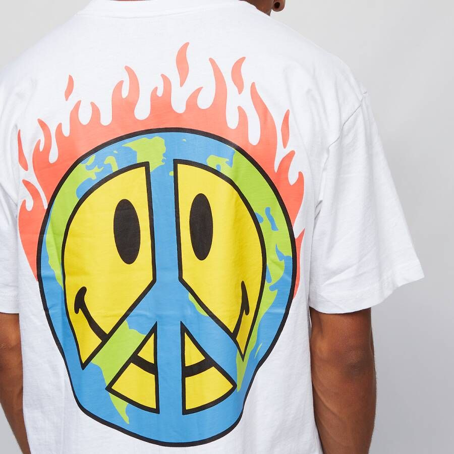 MARKET Smiley Earth On Fire T-Shirt
