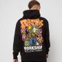 Market Zwarte Soundwave Hoodie met Kangoeroezak Black Heren - Thumbnail 2