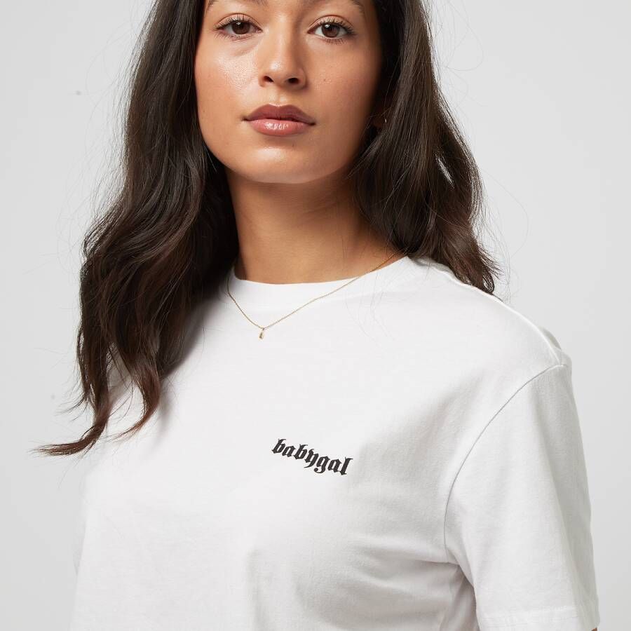 Miss Tee Babygal Tee T-shirts Kleding white maat: XS beschikbare maaten:XS S M L XL