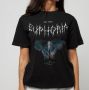 Miss Tee Euphoria Tee T-shirts Kleding Black maat: XL beschikbare maaten:XS S M L XL - Thumbnail 3