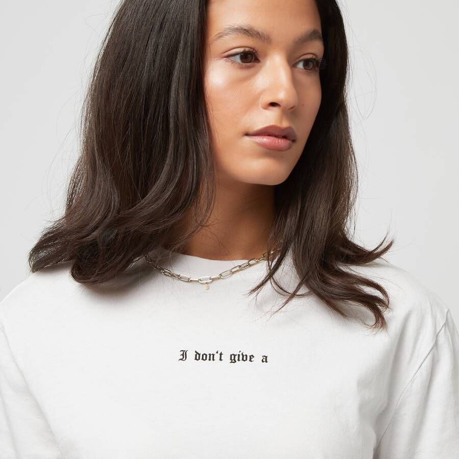 Miss Tee I Don't Give A Tee T-shirts Kleding white maat: XS beschikbare maaten:XS S M