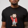 Mister tee Kanada Sketch Tee T-shirts Kleding Black maat: XXL beschikbare maaten:XS S M L XL XXL - Thumbnail 4
