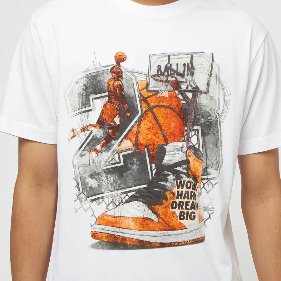 mister tee Vintage Ballin Tee T-shirts Kleding white maat: S beschikbare maaten:S M XL
