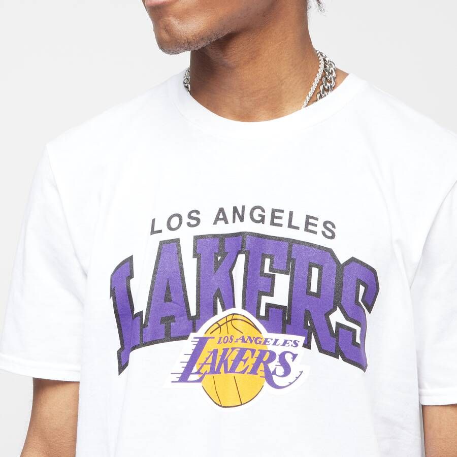 Mitchell & Ness Nba Los Angeles Lakers Table Top T-shirts Kleding white maat: M beschikbare maaten:M XL