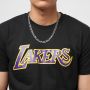 Mitchell & Ness Nba Team Logo Tee Los Angeles Lakers T-shirts Kleding Black maat: L beschikbare maaten:S L - Thumbnail 2