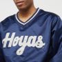 Mitchell & Ness Ncaa Georgetown University Primetime Lw Satin Jacket College Jassen Kleding navy maat: XL beschikbare maaten:S M L XL - Thumbnail 3