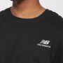New Balance Katoenen Jersey Gender-Neutraal T-shirt Black Heren - Thumbnail 3