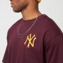 New era MLB League Essentials Oversized Tee Red Heren - Thumbnail 3