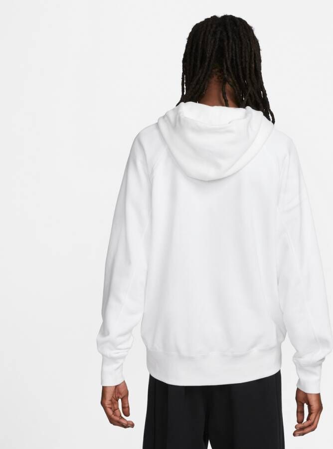 Nike Air French Terry Hoodie Hoodies Kleding white white maat: S beschikbare maaten:S
