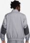 Nike Air Woven Track Jacket Hooded vesten Heren cool grey anthracite maat: M beschikbare maaten:S M L XL - Thumbnail 2