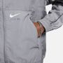 Nike Air Woven Track Jacket Hooded vesten Heren cool grey anthracite maat: M beschikbare maaten:S M L XL - Thumbnail 4