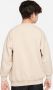 Nike Club Fleece Oversized Sweatshirt Hoodies & Sweaters in beige formaten: 147 - Thumbnail 2