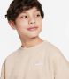 Nike Club Fleece Oversized Sweatshirt Hoodies & Sweaters in beige formaten: 147 - Thumbnail 3