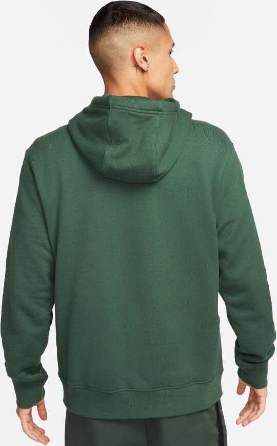 Nike Club Fleece+ Hoodie Hoodies Kleding fir white black white maat: S beschikbare maaten:S