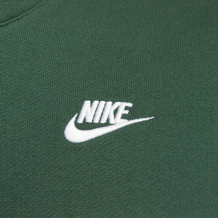 Nike Club Fleece+ Hoodie Hoodies Kleding fir white black white maat: S beschikbare maaten:S