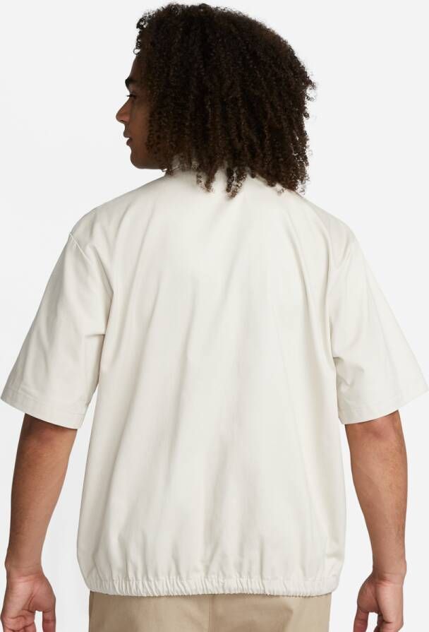 Nike Club Button-Down Short-Sleeve Top