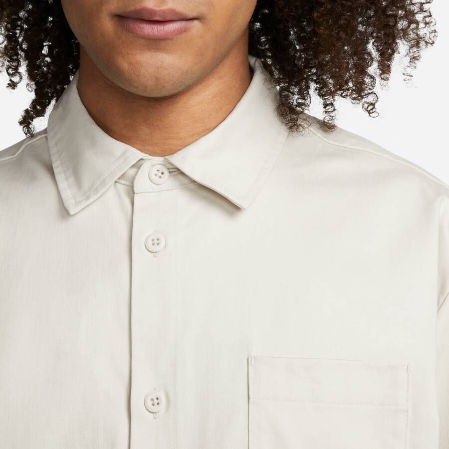 Nike Club Button-Down Short-Sleeve Top