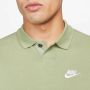 Nike Club Polo's Kleding oil green white maat: M beschikbare maaten:S M - Thumbnail 5